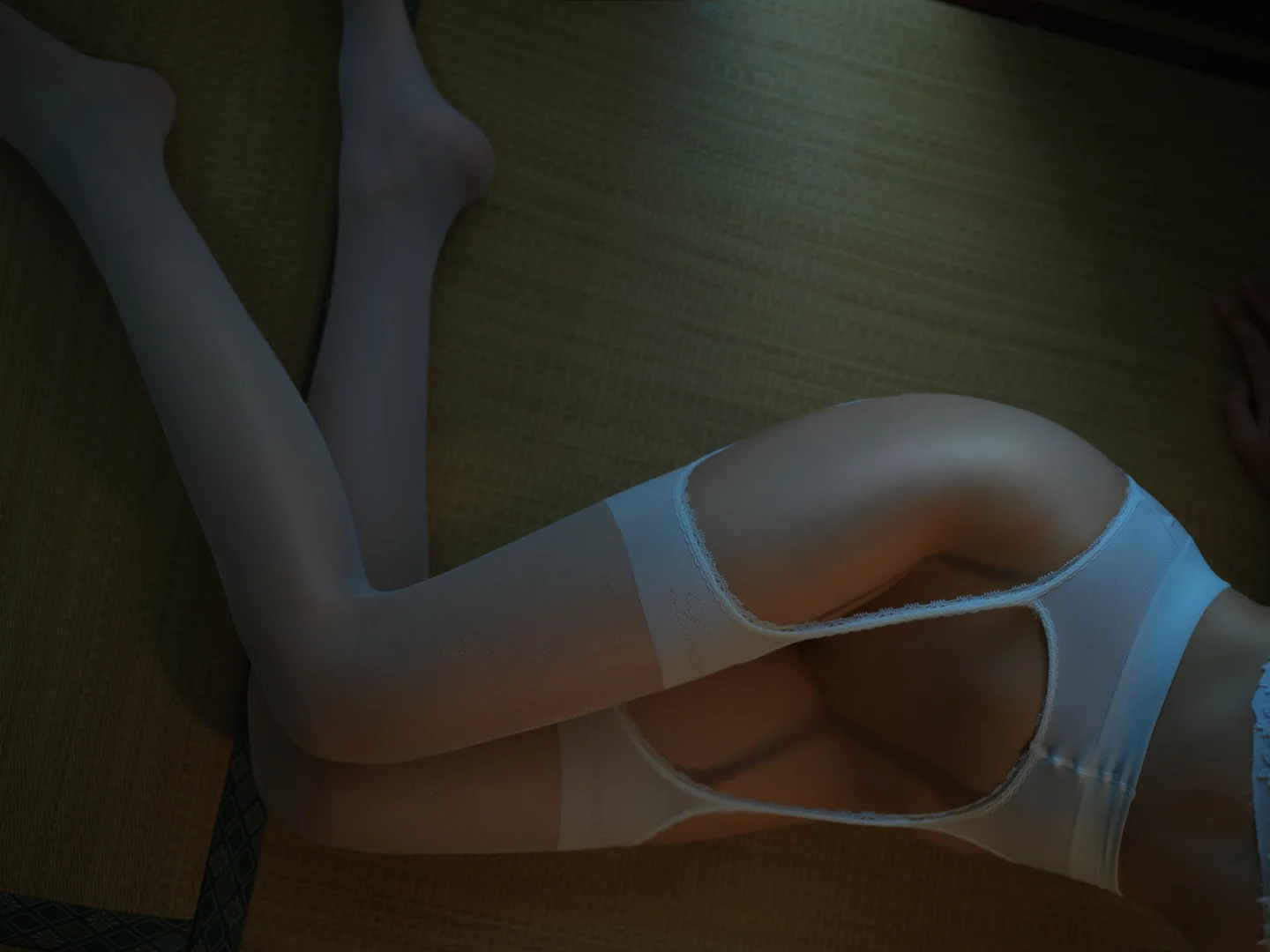 一米八的大梨子 - No.034 复活白 [23P-177MB] tg@simisebaisi 【丝足阁】023.webp